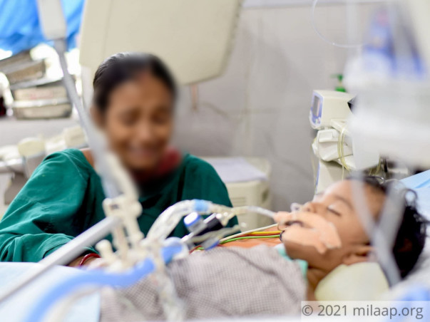 This Little Baby's Heart Can Fail Without Ventilatory Support