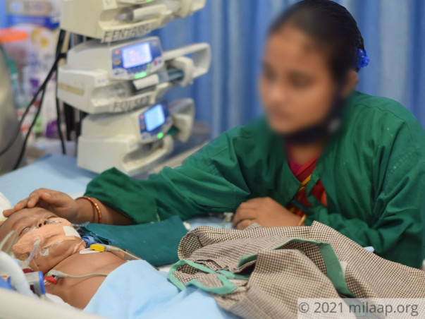 Baby Jannat Suffered From A Haemorrhage Due To Post-COVID Infection
