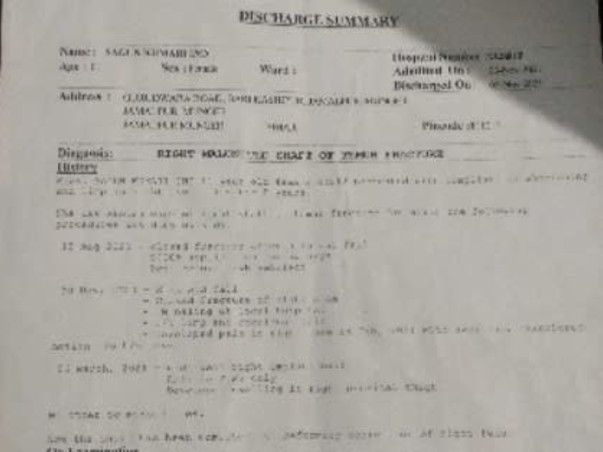 Help My Daughter To Recover From Leg Infection