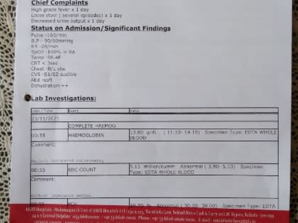 Help me to cure my son