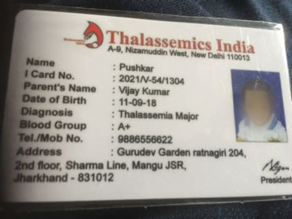 4 Years Old Pushkar Needs Your Help Fight Thalassemia Major