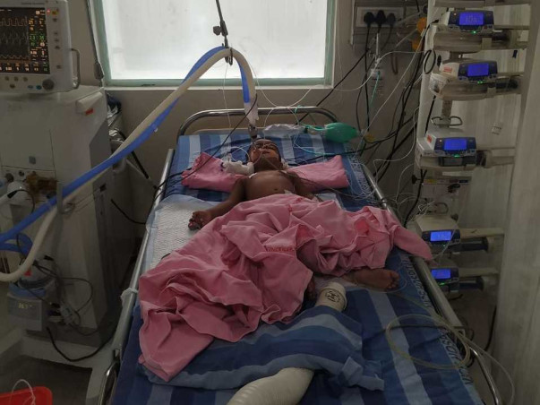 Help 2-year-old, JASHWIK for his lung infection treatment