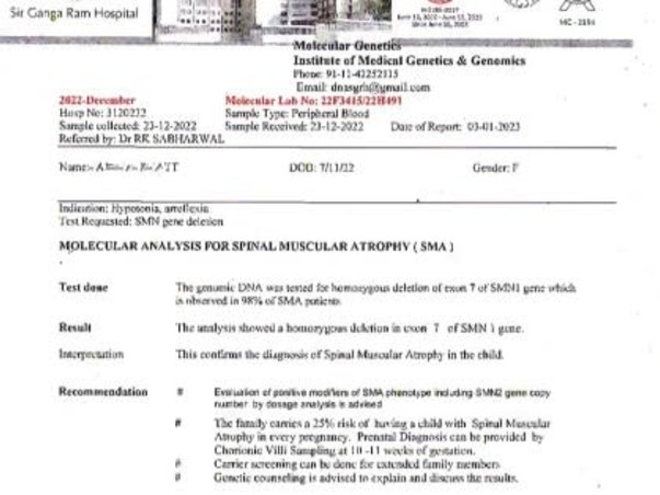 6 Months Old Anaahita Needs Your Help To Recover From Spinal Muscular