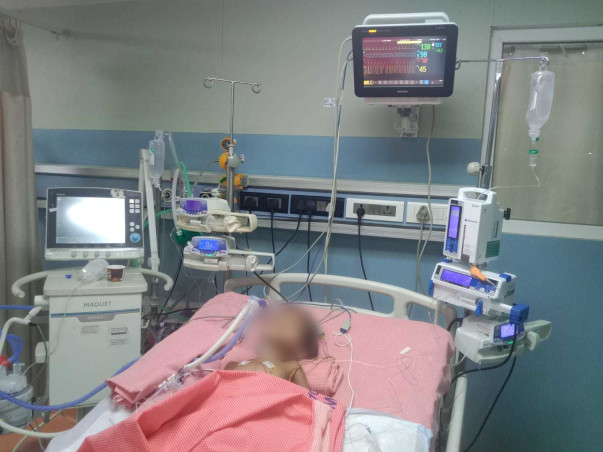 Your Support Can Help this Child to Recover from Respiratory Distress