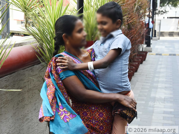 My Son Has Lost His Childhood, He Knows Only Needles and Blood