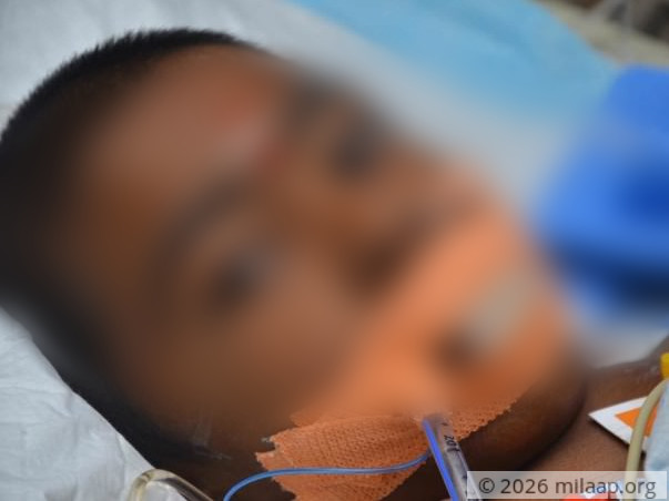 Help 7-year-old Barathraj fight for his life in the ICU