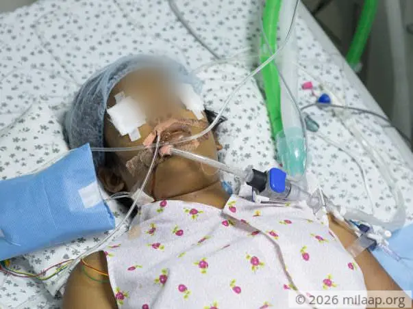 Help 15-year-old Loka who is in a very critical condition