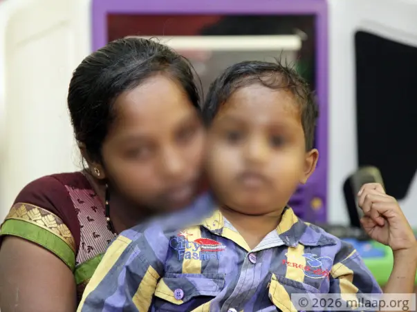 This 6-year-old boy can only survive with chemotherapy