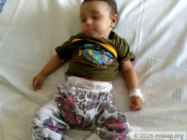 Help this 5-month-old baby fight a severe heart disease
