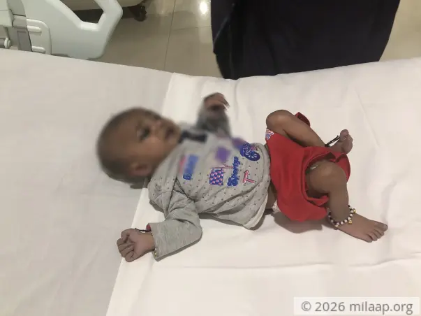 Help 6-Month-Old Daksh Undergo An Urgent Heart Surgery