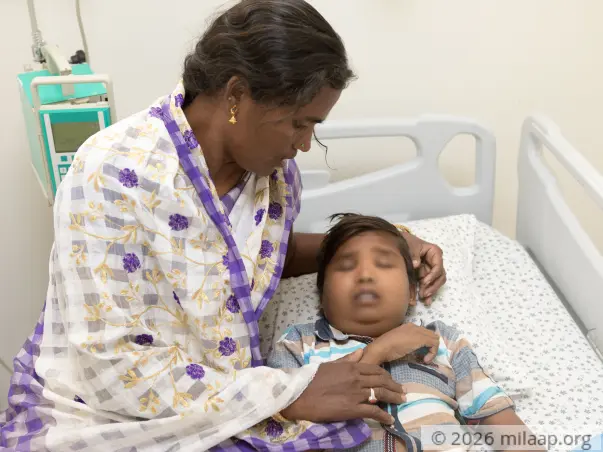 This teenage boy's body will continue to swell up without treatment