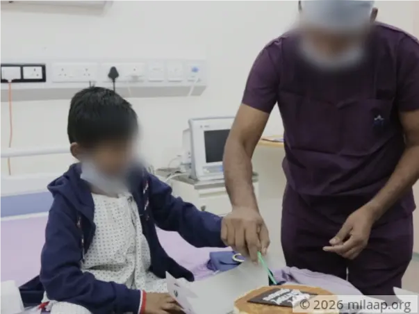 Help 5-year-old Srilaxmi fight a deadly disease