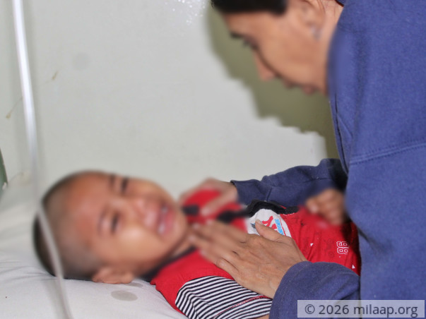 Baby Charvik needs your help to fight disease