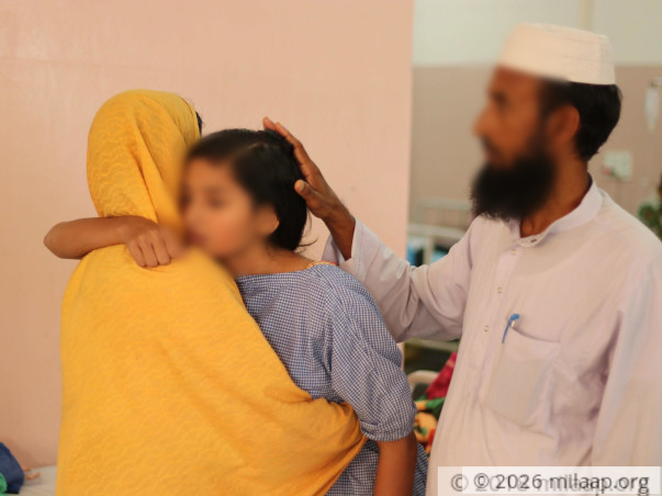Disabled Madrassa Teacher Struggles To Save Daughter From Nerve Tumor