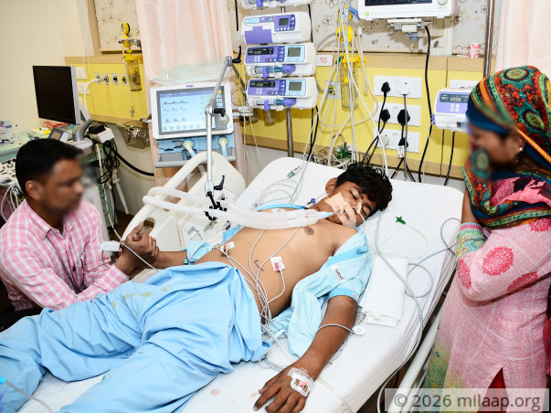 Mohd Sameer needs your help to undergo his treatment