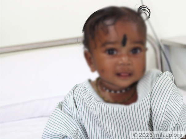 Sanjana sree needs your help to fight cardiac disease