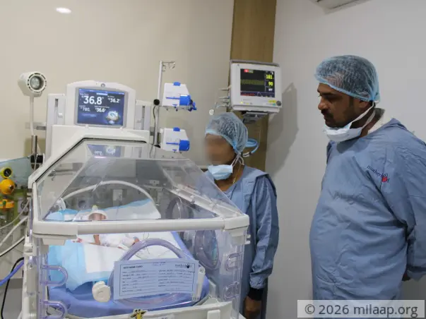 Baby of  Ashwini needs your help to survive