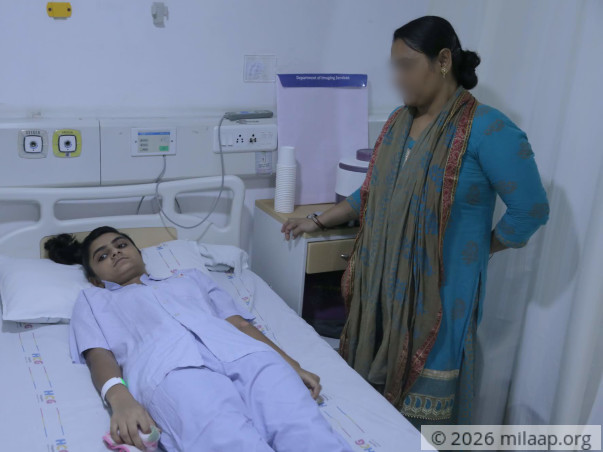 Ujala Karsanbhai Gohel needs your help to undergo her treatment