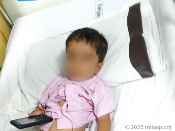 Shlok Gajanan Dube needs your help to undergo his treatment