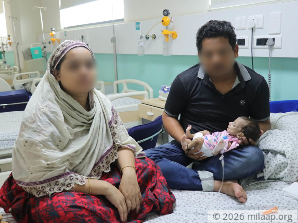 This Farmer's 2-Month-Old Baby Has Been Reduced To Only Bones