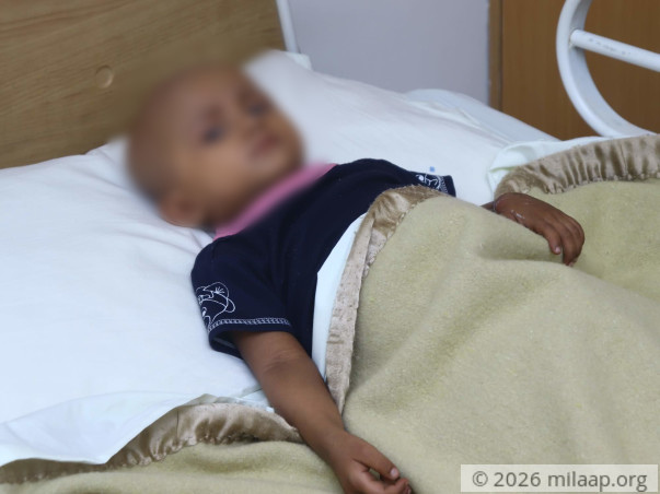 1-Year-Old Had A 1Kg Cancerous Tumour, It Can Kill Her Without Help