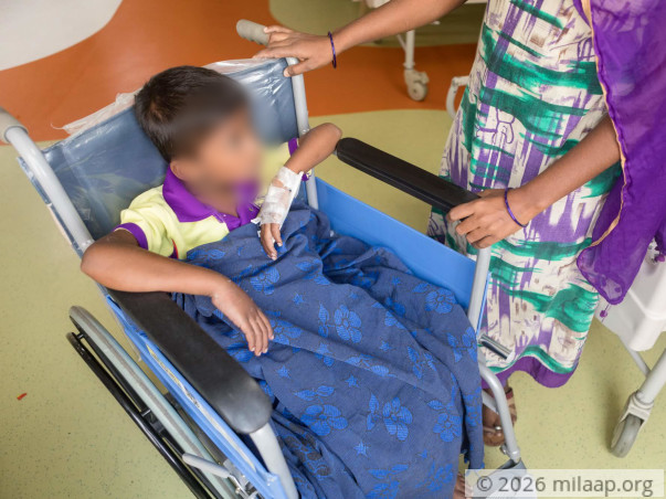 Help Nitish Recover From Diarrhoea with Lymphangiectasia