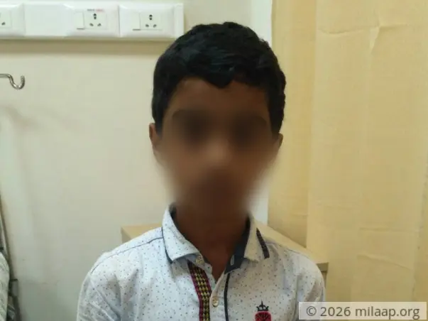 Please come forward and help Master Mohit for his treatment
