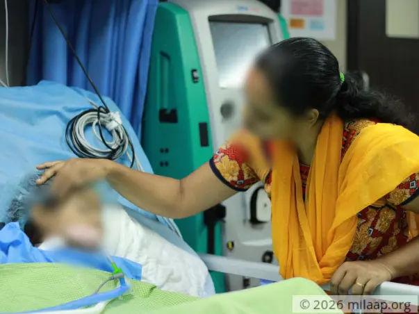 Parents Helplessly Watch Their Daughter Struggling To Live