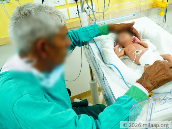 His Parents Had To Leave Him Just Minutes After He Was Born