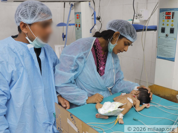 They Helplessly Watch As This Disease Reduces Their Baby To Bones