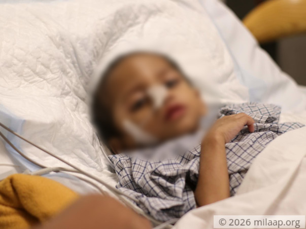 Shourya is in the ICU and his condition is worsening.