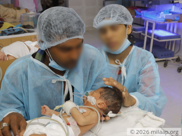 Help Shahina's Baby Fight Hypoglycemia With Respiratory Failure