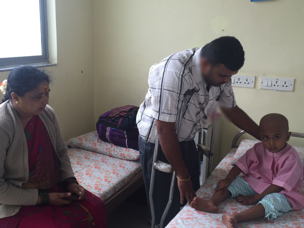 Help My 3-Year-Old Daughter, Varsha Fight Cancer