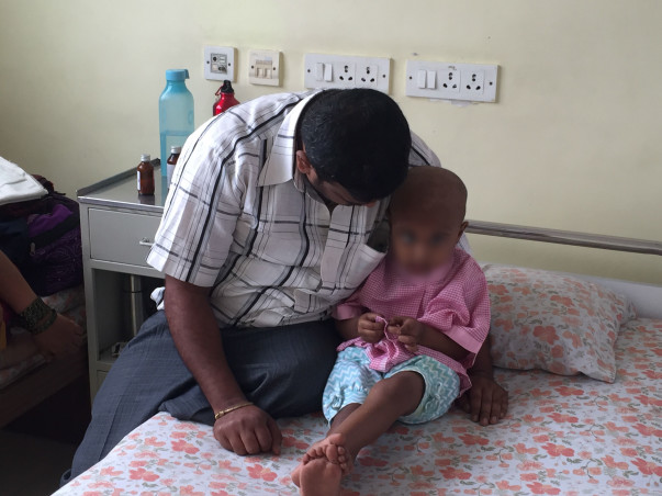 Help My 3-Year-Old Daughter, Varsha Fight Cancer