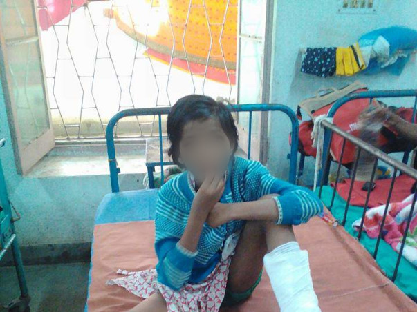 Help this 10-year-old girl so that she doesn't lose her leg !