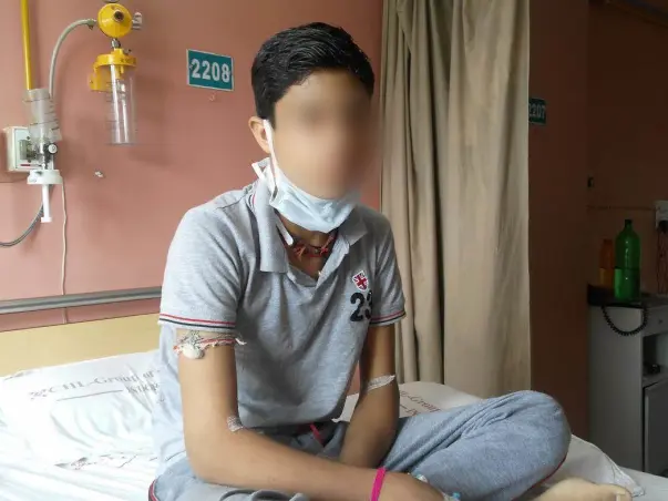He Has Not Been Home In 2 Months Because Of A Terrible Blood Disesase
