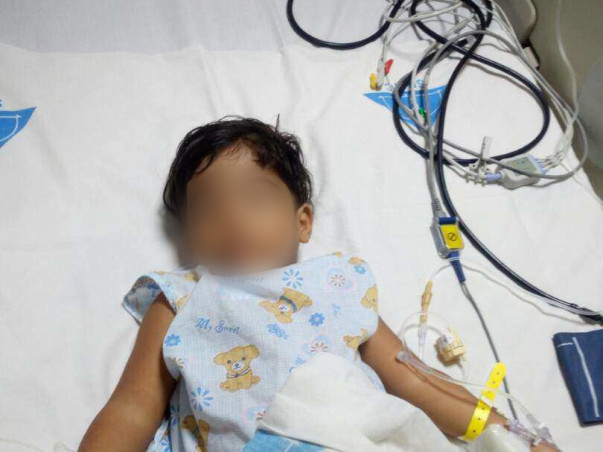 At 3, Baby Arfana Is Getting Friendly With Cancer Instead of Toys