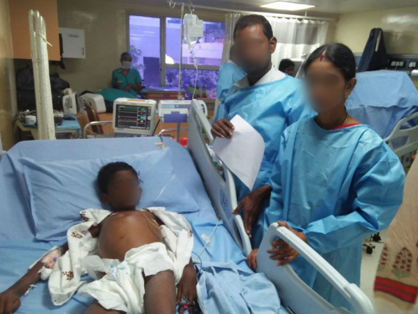 10-year-old Bhanu urgently needs a liver transplant