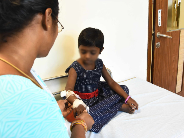Help Larshini fight Thalassemia
