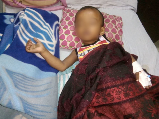 My 1-year-old Boy Who Has Cancer And Is Just Too Sick To Smile Anymore