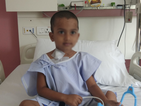 "Help 3 Year Old Saksham Fight Blood Cancer"