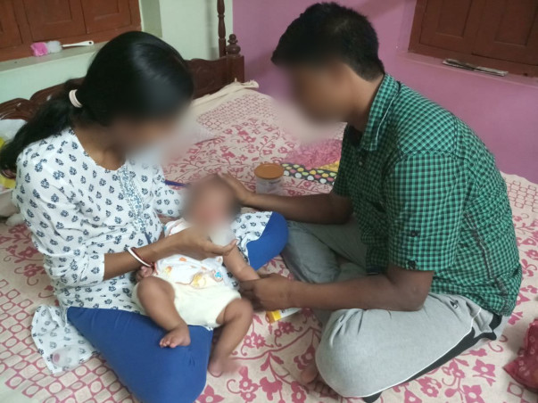This 3-Month-Old Baby Girl Cannot Eat And Sleep, She Passes Blood