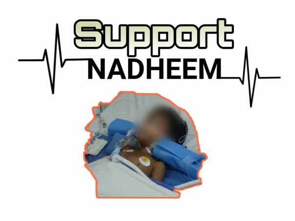 Support 6 Year Old Nadeem who met with a Tractor Accident