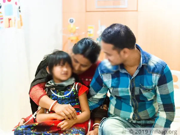 Help Dhatitri Ghosh to undergo her treatment