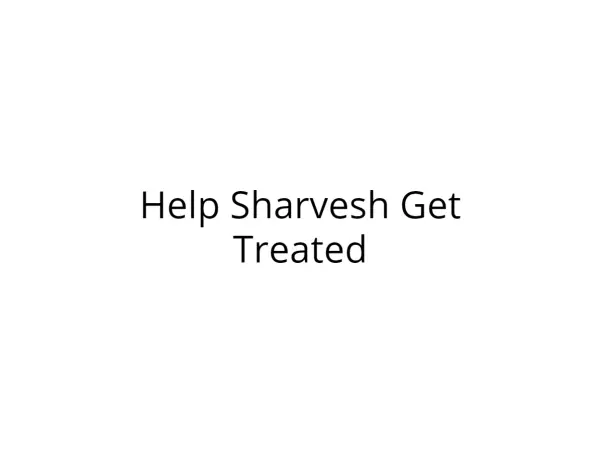Please help Sharvesh baby