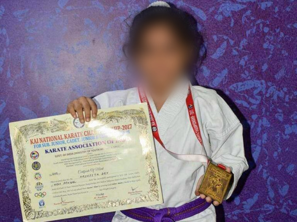 Help Arinjita the 10 year old Karate Girl  win medals for India