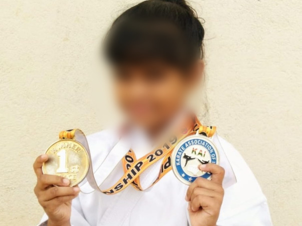 Help Arinjita the 10 year old Karate Girl  win medals for India