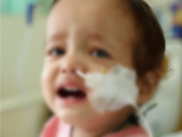 Even 54 Tablets Can’t Take Away The Pain For This Cancer-Ridden Baby