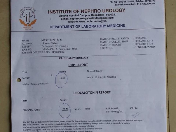 Help Baby Prem for Kidney Dialysis