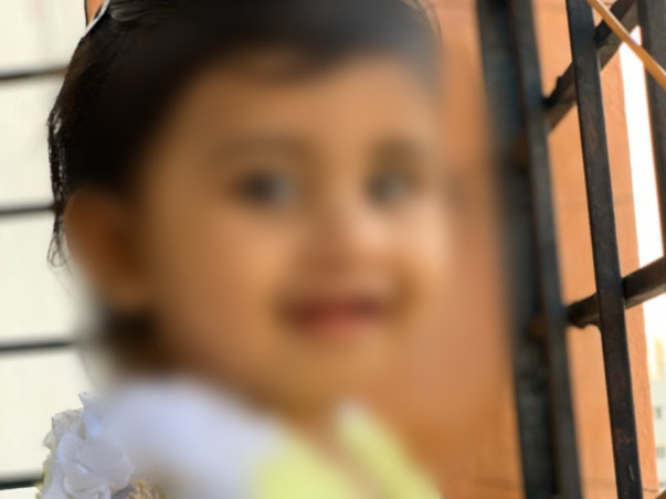 Riti: I wish I could hear you Mom. 
"Please Help her hear and speak"